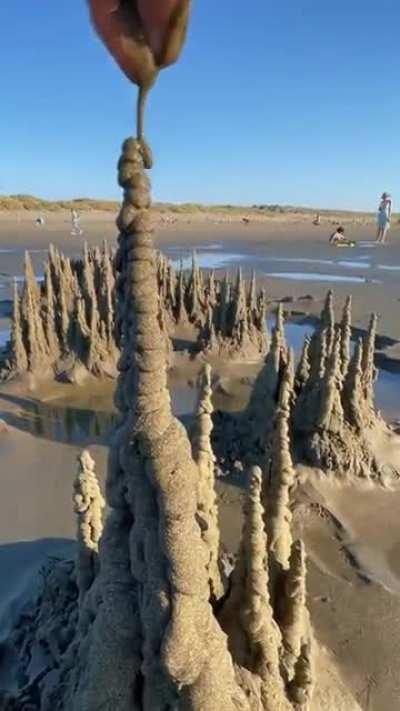 why make sand castles if you can make these