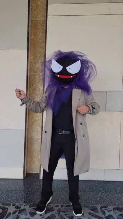 My Rick Gastly Cosplay