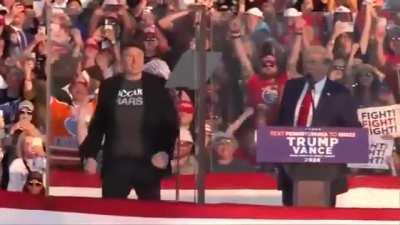 Dork Maga appears at Trump rally and gives his unbelievably awkward endorsement