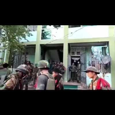 Another Video Montage of the Kachin Independence Army/People's Defense Force Attack on the Myanmar Junta-held town of Kani, Sagaing. Despite suffering heavy casualties, the military ultimately repelled the attack with airstrikes. (March 2-12, 2024)