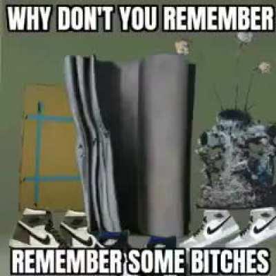 why dont you remember some bitches