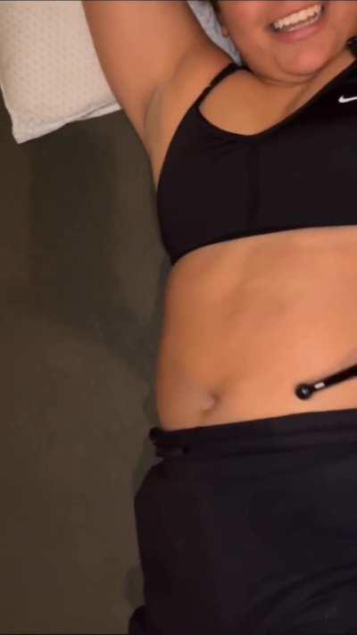 Alexandra Bellybutton Tickle