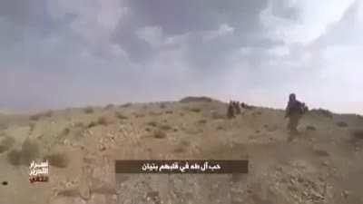 Rare footage of Hezbollah and Lebanese army fighting together against Daesh or al Qaeda militants near Syrian-Lebanon border 2017.