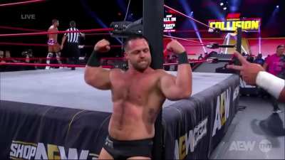 Cash Wheeler Flexing Again (AEW Collision 8/17)