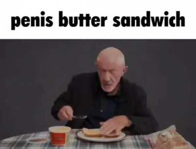 Penis butter sandwich