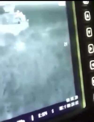 Video shows pkk member Blowing himself up after being surrounded by Turkish vehicles