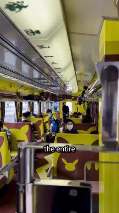 Pikachu train 