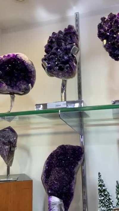 🔥 Amethyst geodes are a gift from nature