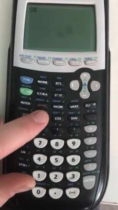 Graphing calculators ftw