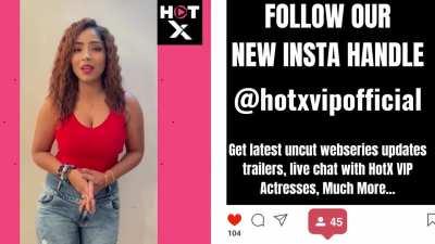 Ullu Actress Aayushi Jaiswal in HotX VIP Original