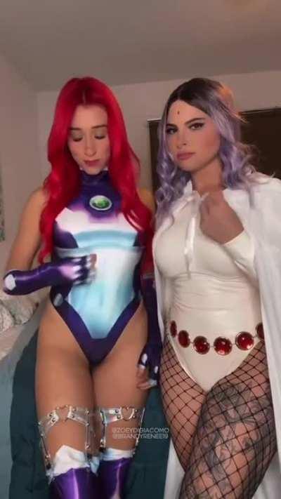 Starfire &amp;amp; White Raven