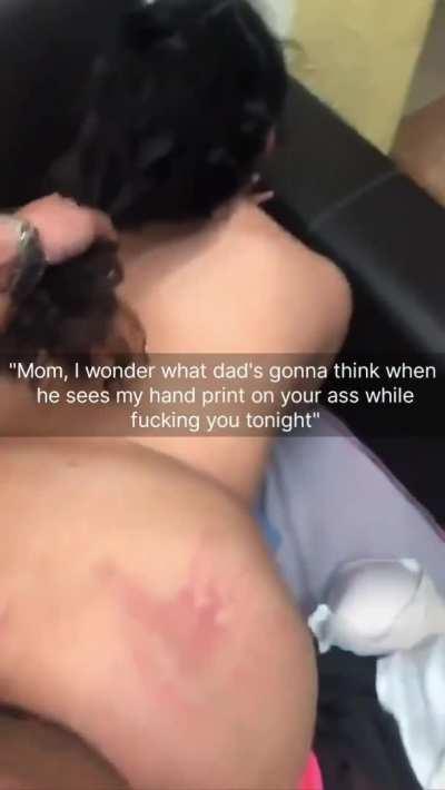 I wonder if he could even imagine that his son fucked his Mommy like a whore