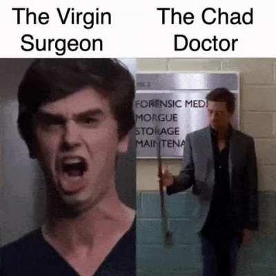 THE CHAD DOCTOR ALWAYS WINS CAW CAW