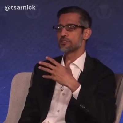 Alphabet CEO Sundar Pichai says Google are scaling up their compute infrastructure and working on 1 gigawatt+ data centers, while exploring options for powering them including small modular nuclear reactors