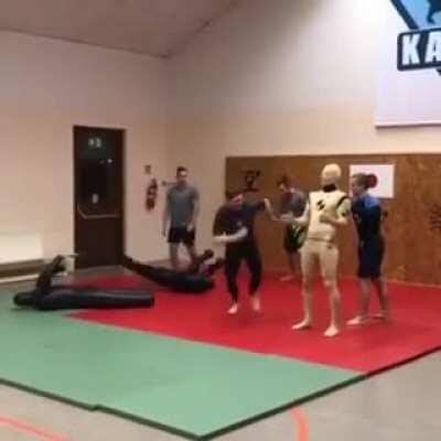 WCGW wrestling test dummies?