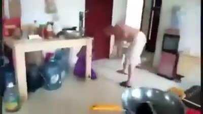 A video uploaded and later deleted by a Han Chinese man. In the video you can see him beating up three young girls, who cry out &quot;apa, apa&quot;. The word Apa means mother in the tongue of Uyghurs and Kazakhs from East Turkestan. The man in speaking Mandarin.