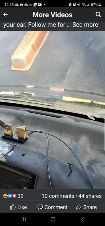 Easy way to drill a hole