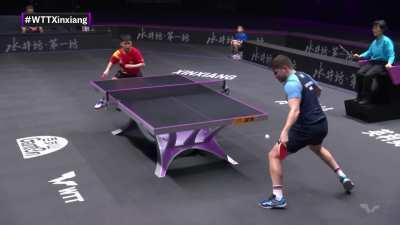 Table tennis player witholh Godlike reactions