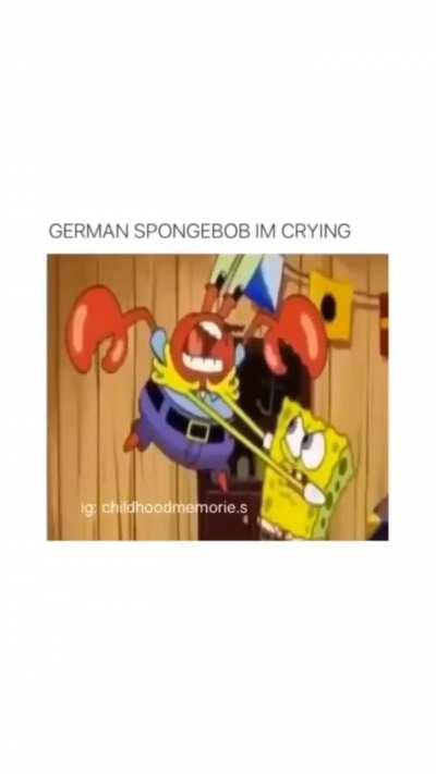 German Spongebob 💀