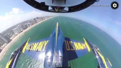 Another day at the office - US Navy Blue Angels Team