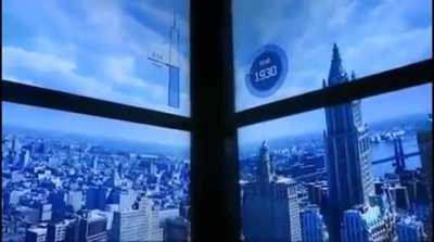 The elevator ride at the World Trade Center tour shows you the architectural history of New York.