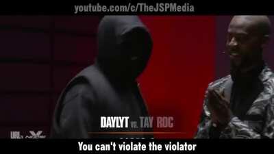 Daylyt [vs Tay Roc] | 2nd Round with Lyrics