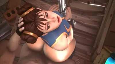 Chun li getting fucked (street fighter)