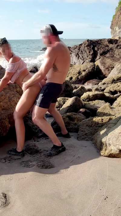 getting fucked at the beach isnt rare for a teacher like me