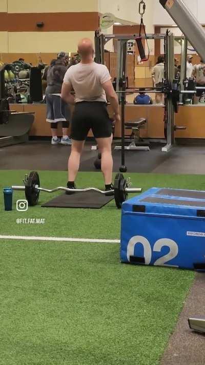 Does anyone know what Dan is training for? 