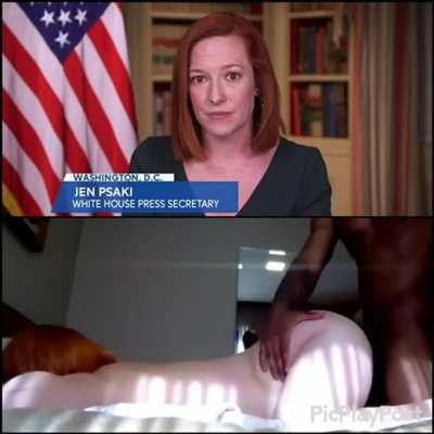 WHITE HOUSE PRESS SECRETARY: ⤵️ JEN PSAKI…👌🏾😏