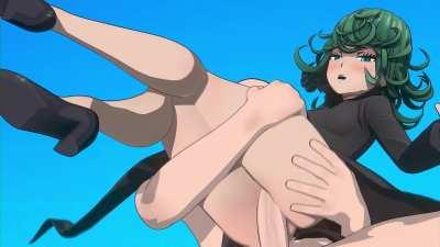 Tatsumaki getting fucked (LazyProcrastinator, Evilaudio)