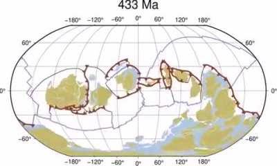 A billion years of tectonic plate movement in 40 seconds.