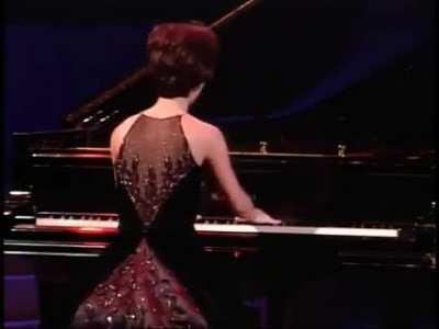 For those who've not experienced it, here's Cindy Elizondo playing Chopin on national tv.