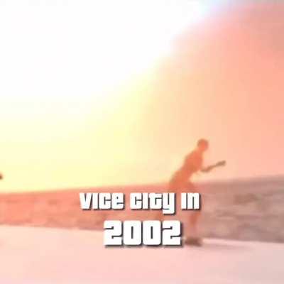 Vice city in 2002 vs Vice city in 2023