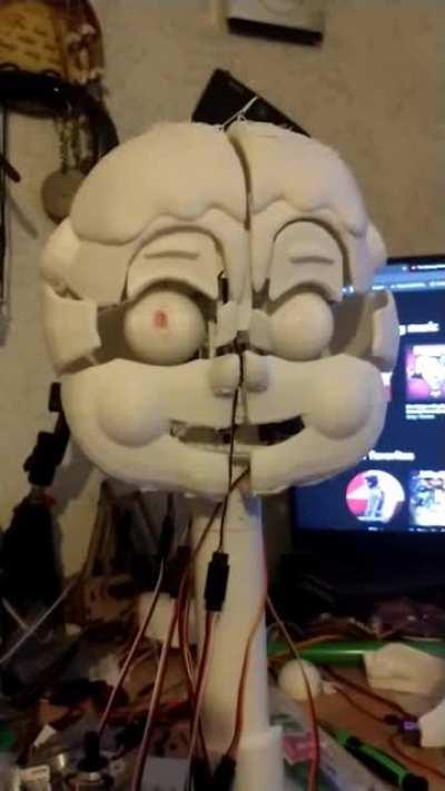 Circus Baby Animatronic full plate test.