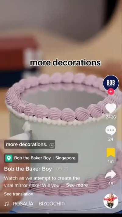 Mirror mirror on the wall, what TikTok cake is the dumbest of them all?