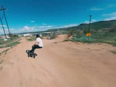 I really love how this mountainboarding run turned out on the GoPro 9