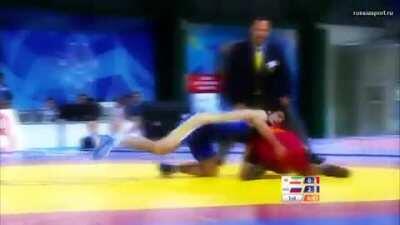 The skill and speed of these two wrestlers