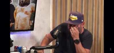 Episode 36 of 2 Bears 1 Cave, Tom Segura loses it over his friend, Bert Kreischer, drinking 64oz. of Kool-Ade at 10am.