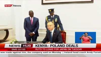 Andrzejrzerz Duda w Kenii