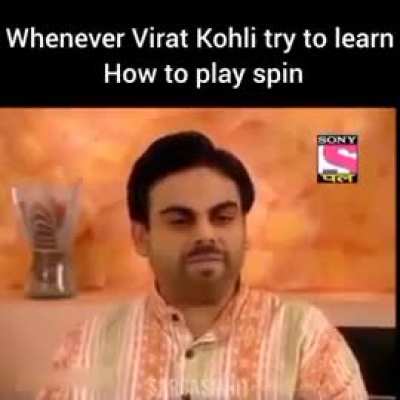 Why should I learn this? Rohit, sarfaraz, Rahul need to learn this, cause I am The GOAT 