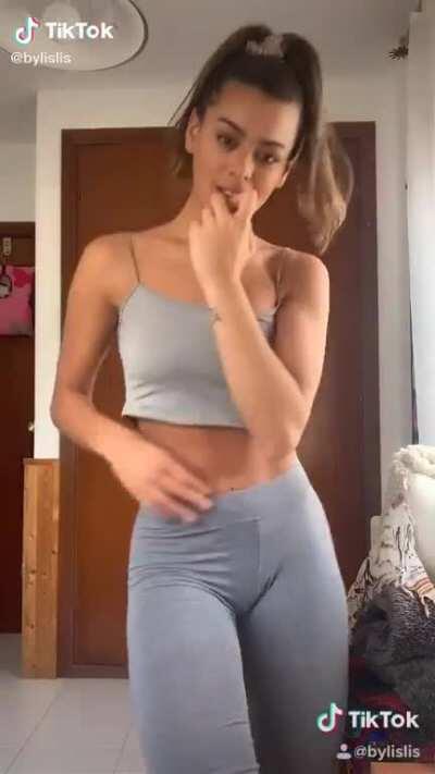 semi grey tank top