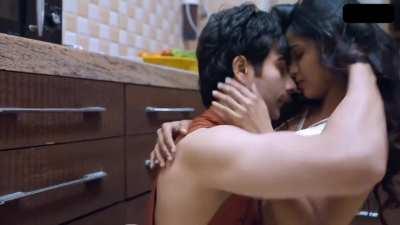 Unika Ray , Neha Mandal HOT Boobs Kissing Sex Scene In Charmsukh Meri Padosan Ullu