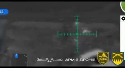 The 92nd Mechanized Brigade's air reconnaissance company (Achilles) of the Ukrainian Armed Forces demonstrates the way they begin bombarding the Russian Army.