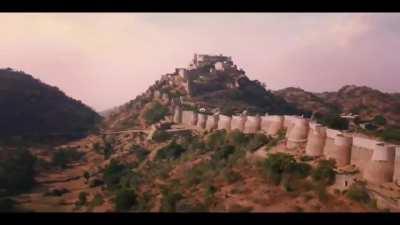 India's very own Great Wall. The wall runs for 36 km & is said to be the 2nd longest continuous wall in the world, after the Great Wall of China. The UNESCO World Heritage Site in Rajasthan. The fort is 3600 ft tall & 38 km long covering a vast ar