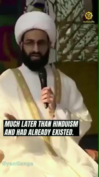 A Muslim preacher, speaking 100% facts. “Kashmir is Hindu land and belongs to India.” Now his own community, will say, he’s not a real Muslim lol.