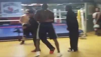 Deontay Wilder beats up racist