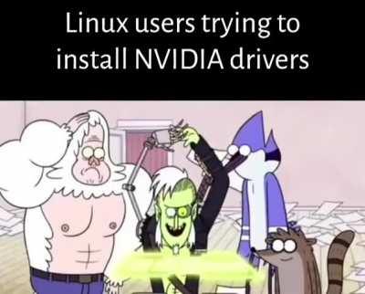 Average NVIDIA driver experience