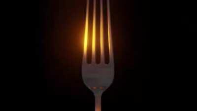 Bröthers may I present to you the fork pro. Use this to eat as much as you can.