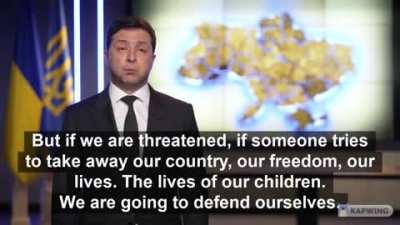 Ukrainian President Zelenskyy's heartbreaking, defiant speech to the Russian people [English subtitles]